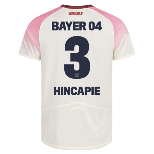 Maillot de Foot Bayer 04 Leverkusen Piero Hincapie 3 Exterieur 2025-26 Maillot de Foot Bayer 04 Leverkusen Piero Hincapie 3 Exterieur 2025-26